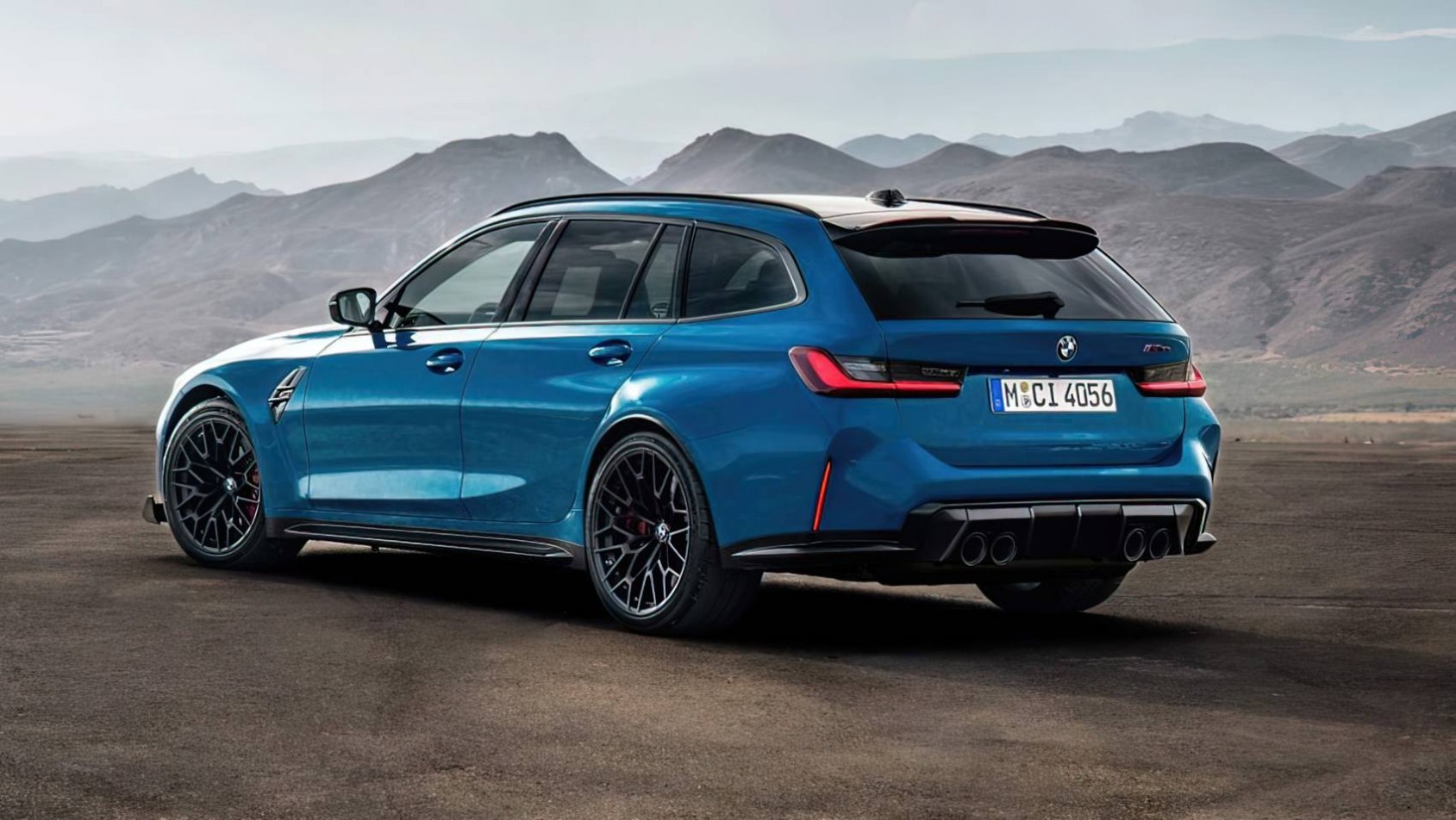 BMW M3 CS Touring G81 design tył