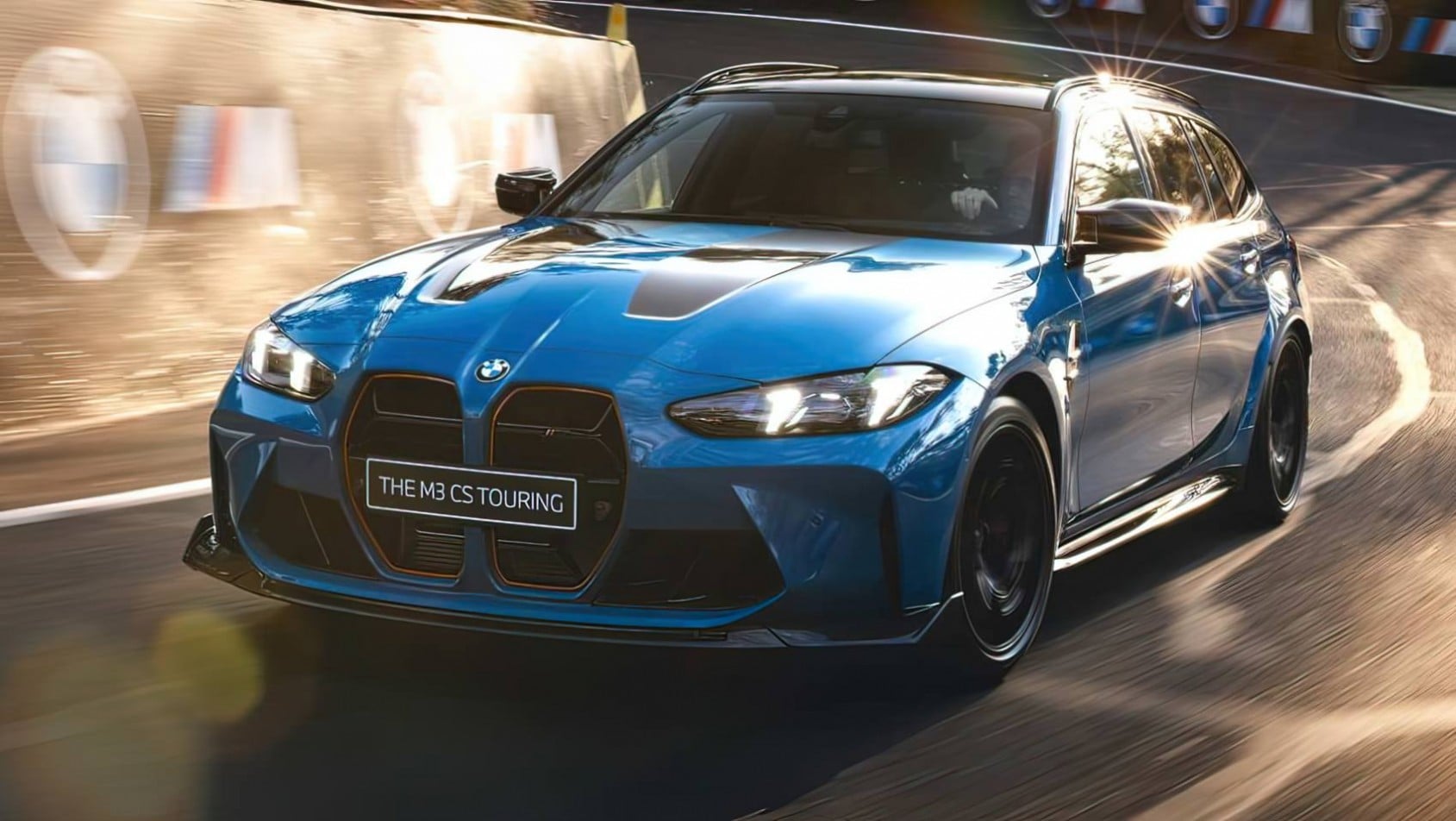 BMW M3 CS Touring G81 design przód