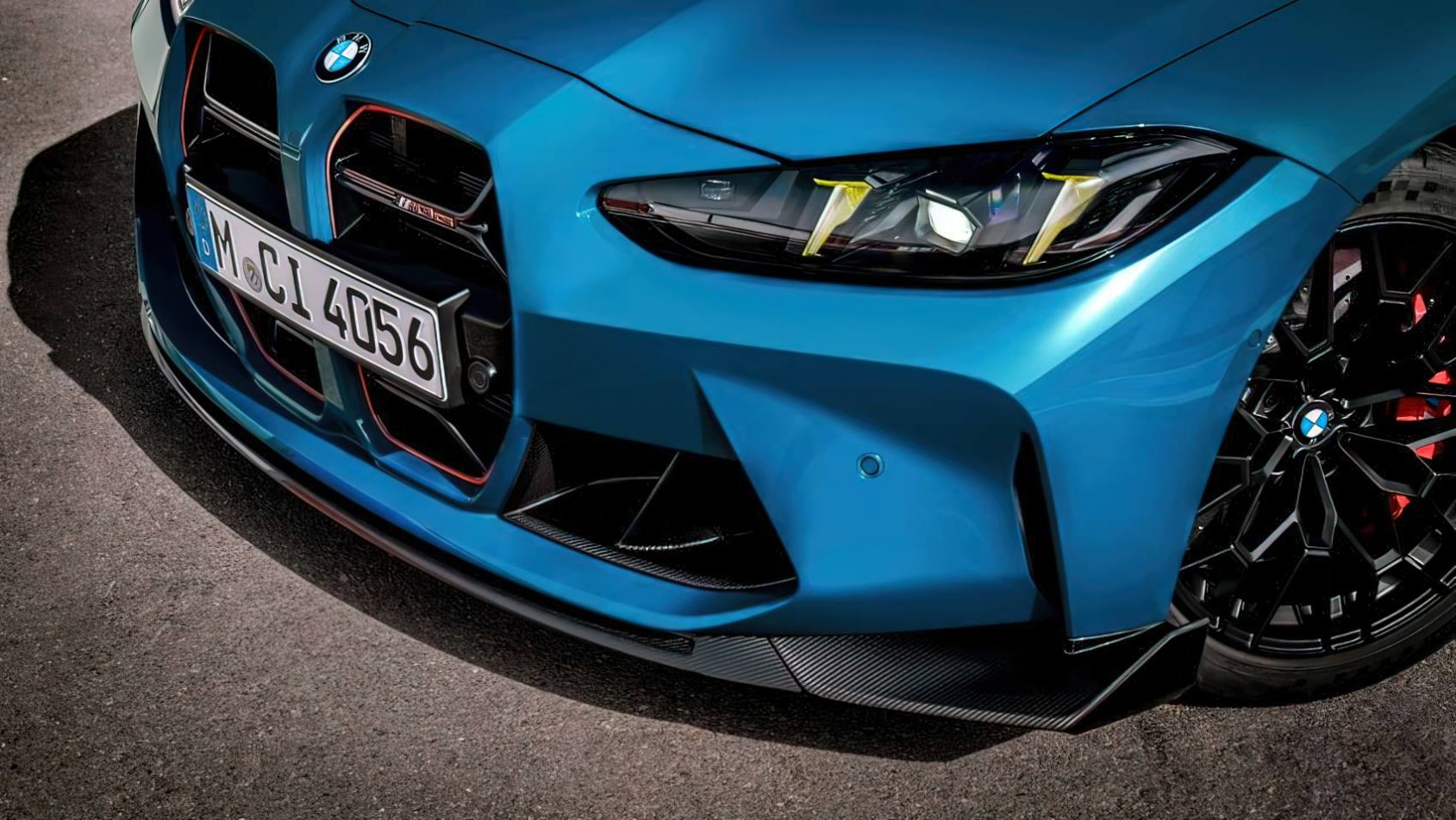 BMW M3 CS Touring G81 splitter