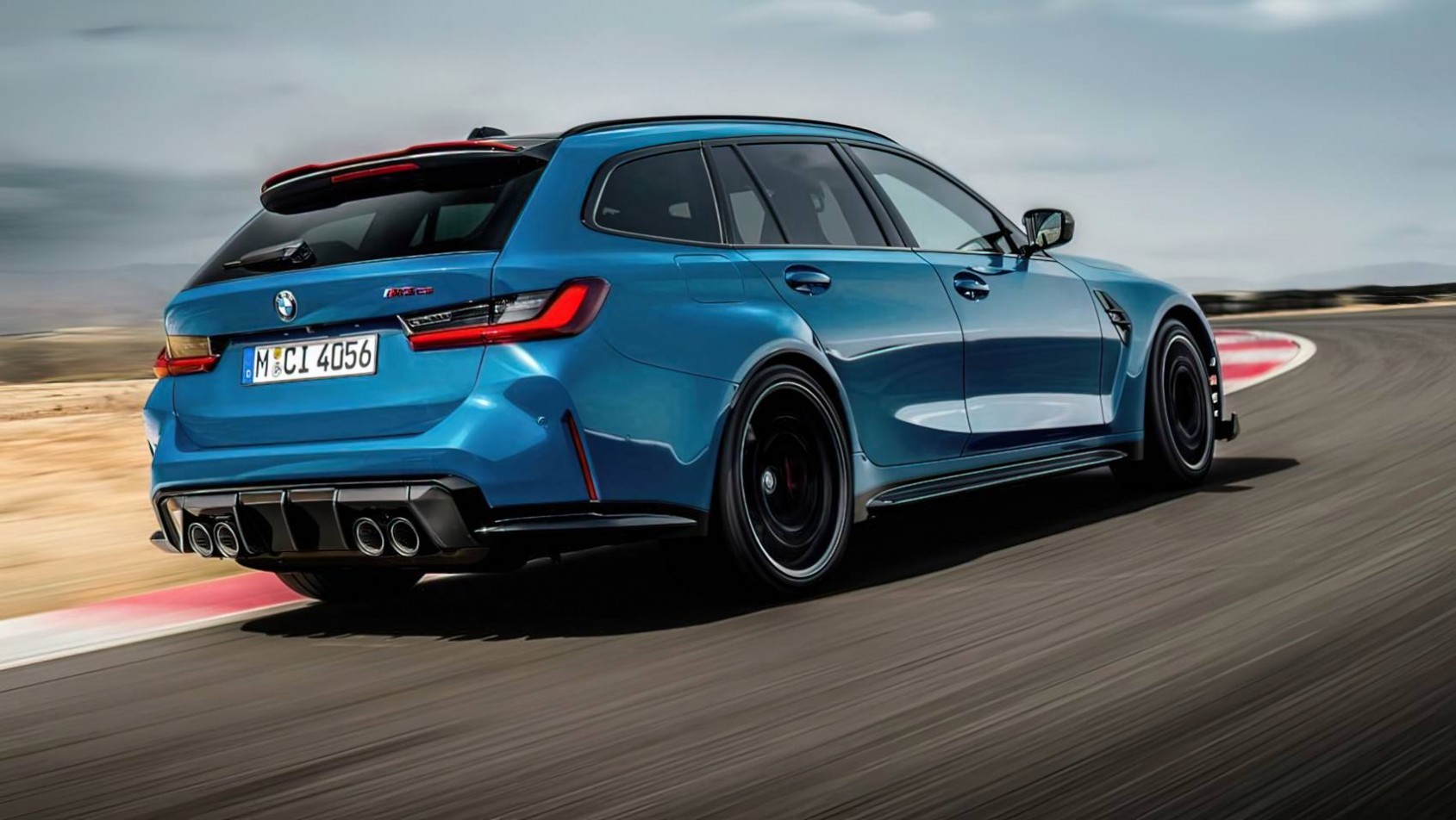 BMW M3 CS Touring G81 wydech