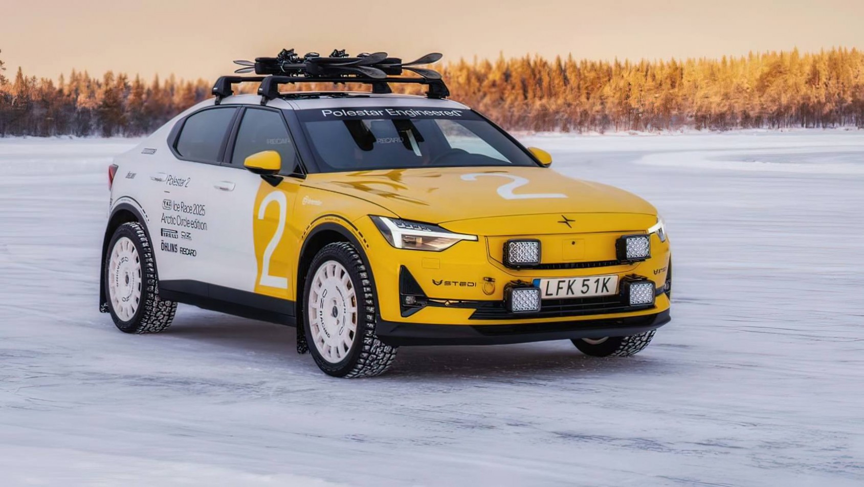 Polestar 2 Arctic Circle design