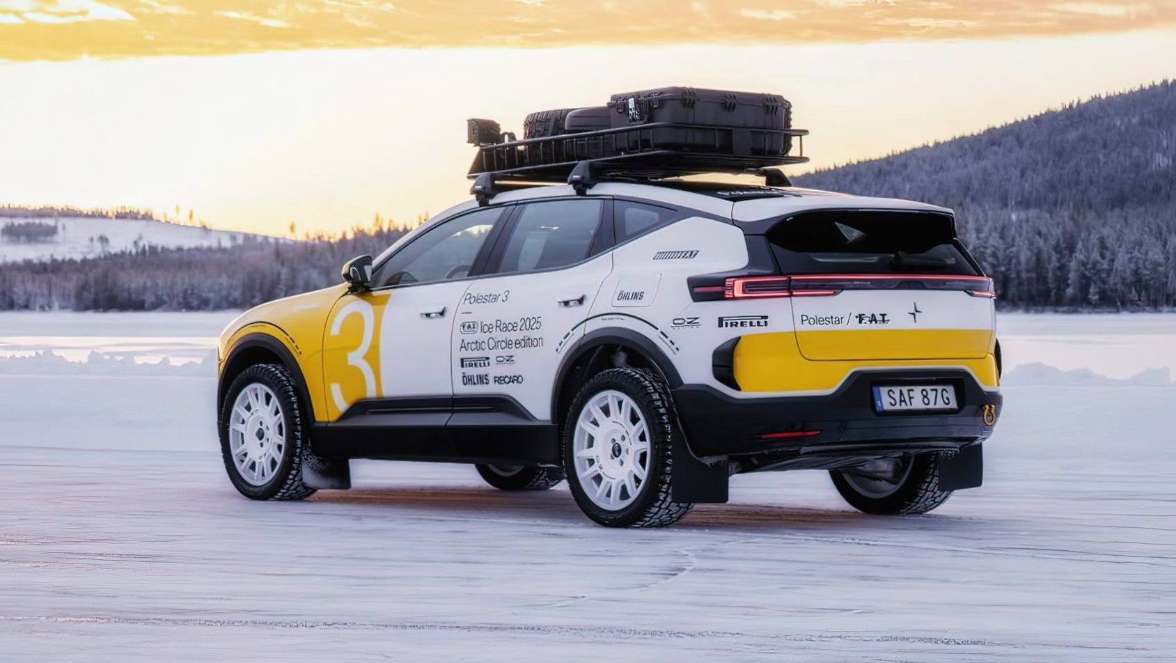 Polestar 3 Arctic Circle rajdówka