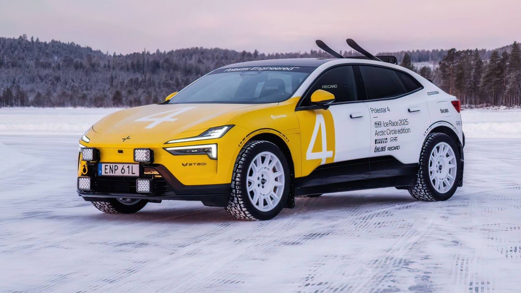 Polestar 4 Arctic Circle design