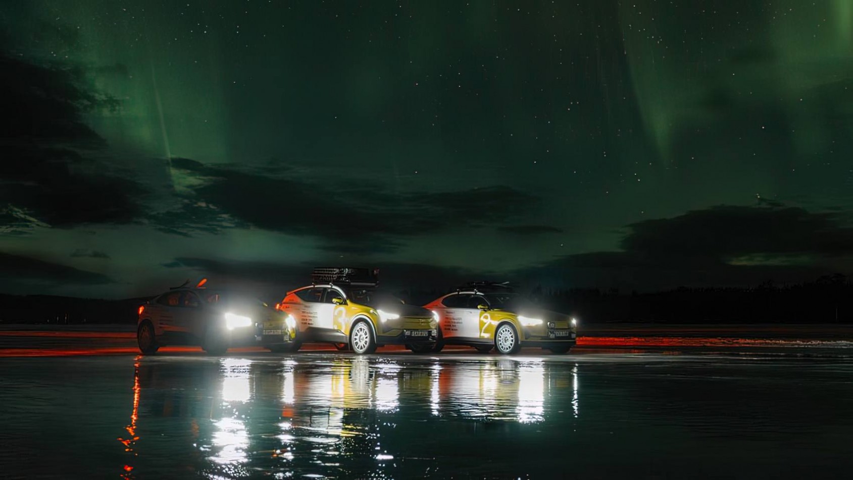 Polestar Arctic Circle oświetlenie