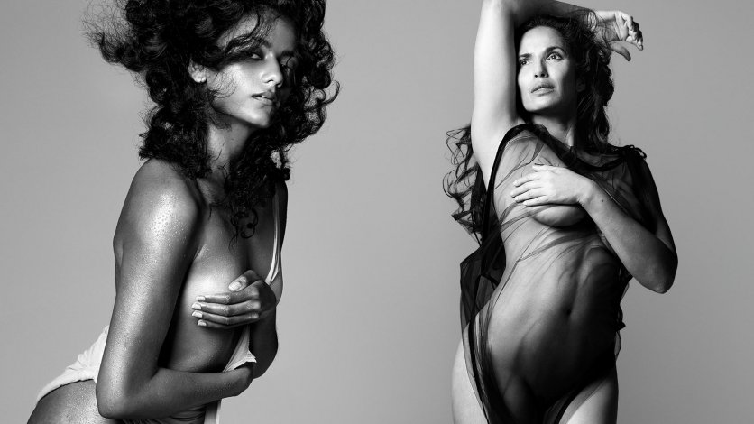 Padma Lakshmi i Simone Ashley - Pirelli