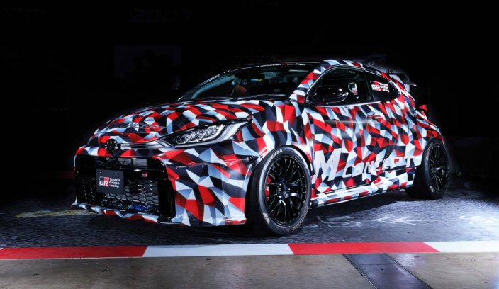 Toyota GR Yaris silnik centralny