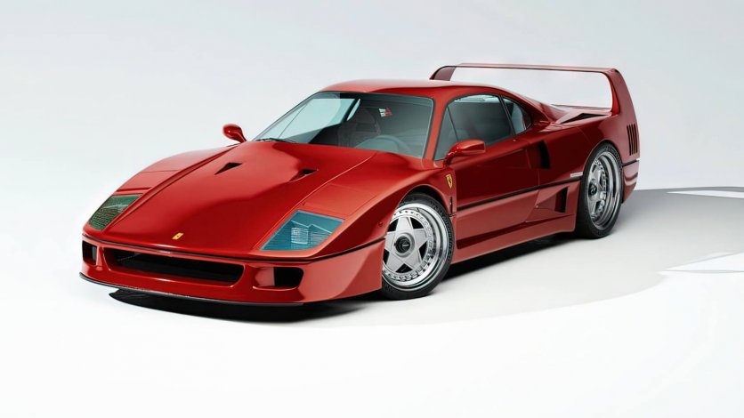 Ferrari F40 dodatki fioravanti