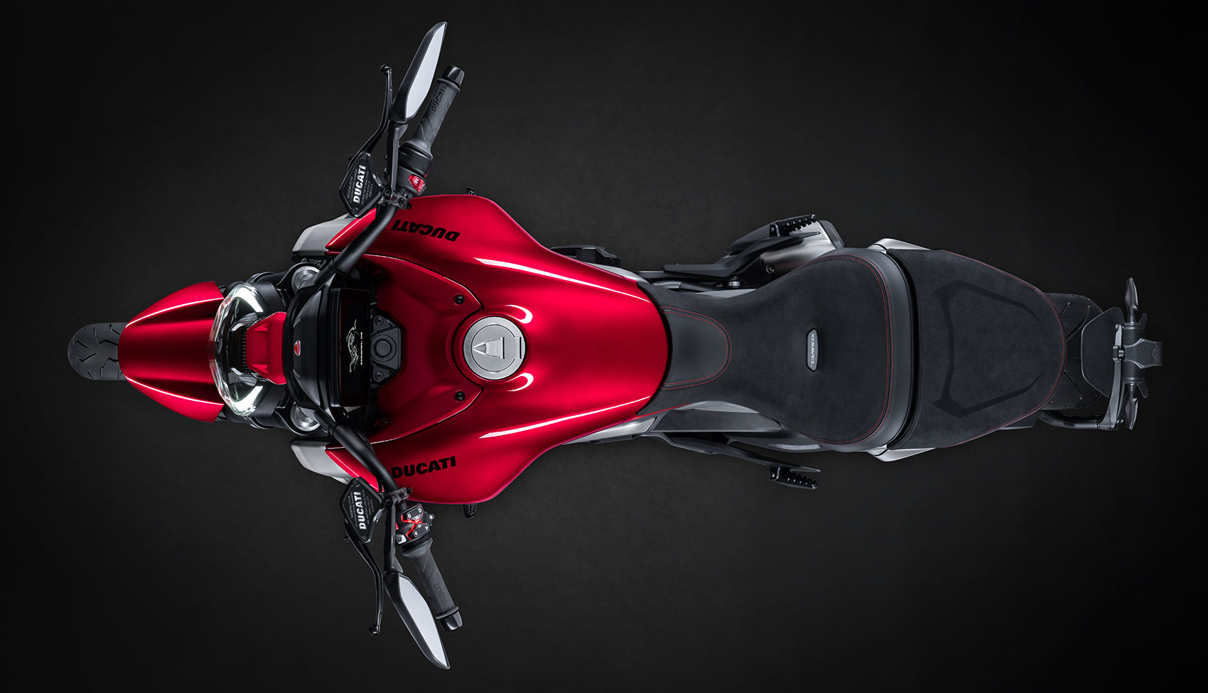 Nowy Ducati XDiavel V4 - widok z góry