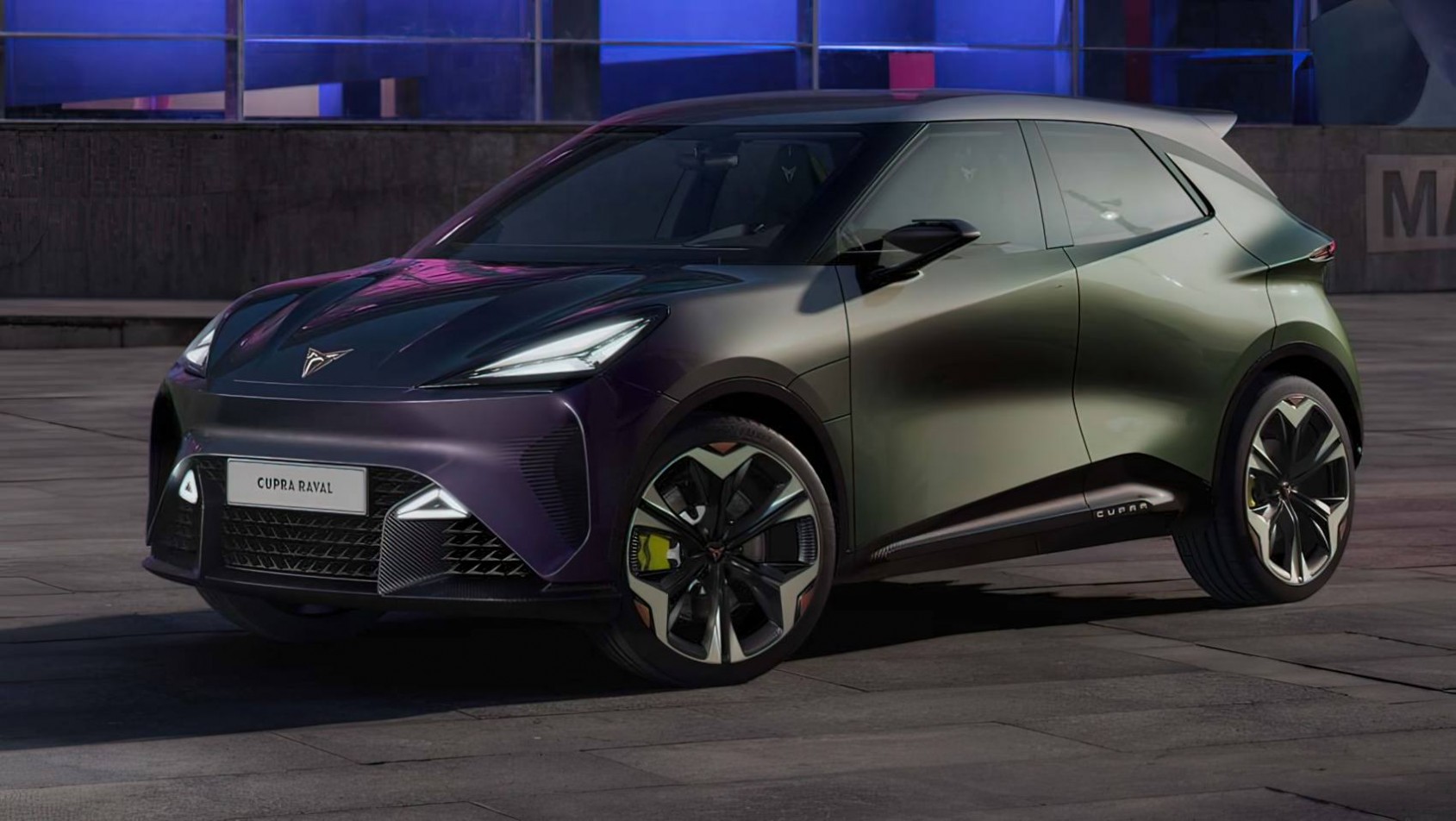 Cupra Raval concept 2023 design