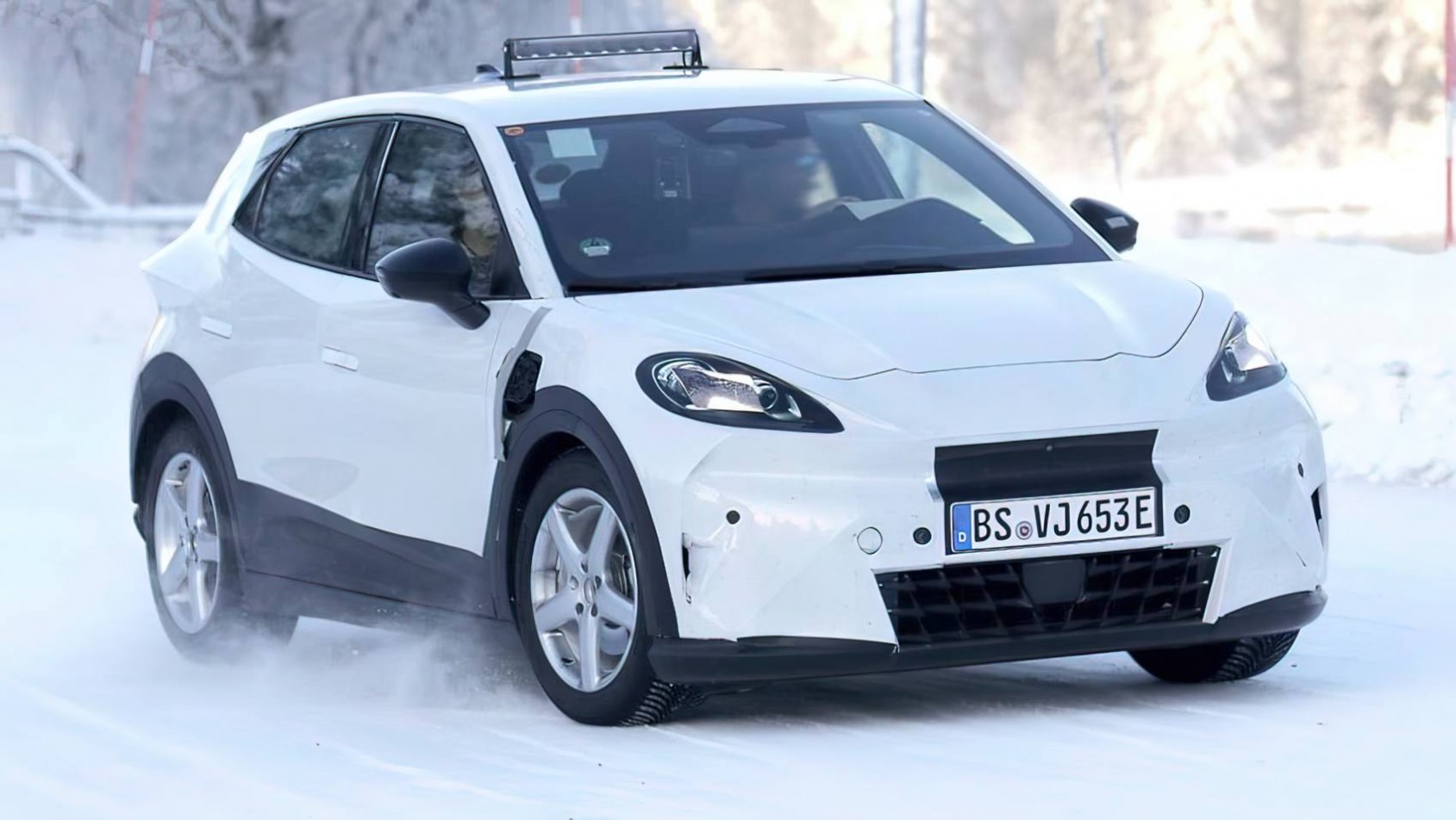 Cupra Raval spyshot design