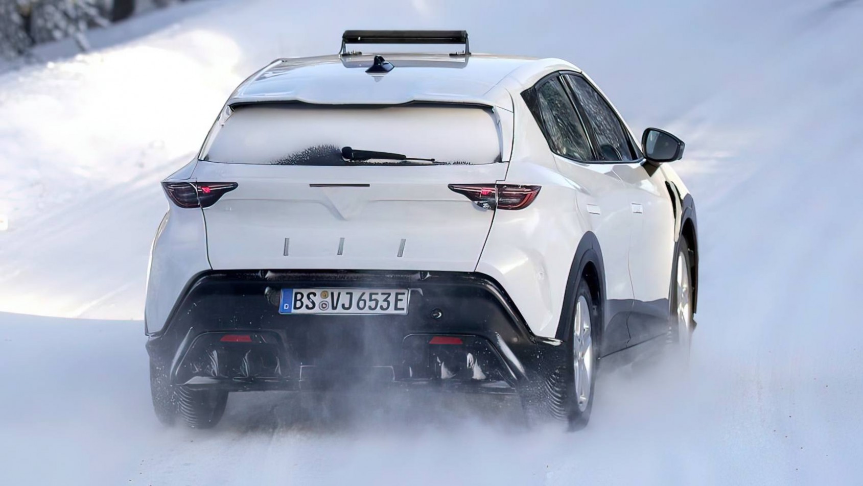 Cupra Raval spyshot maskowanie