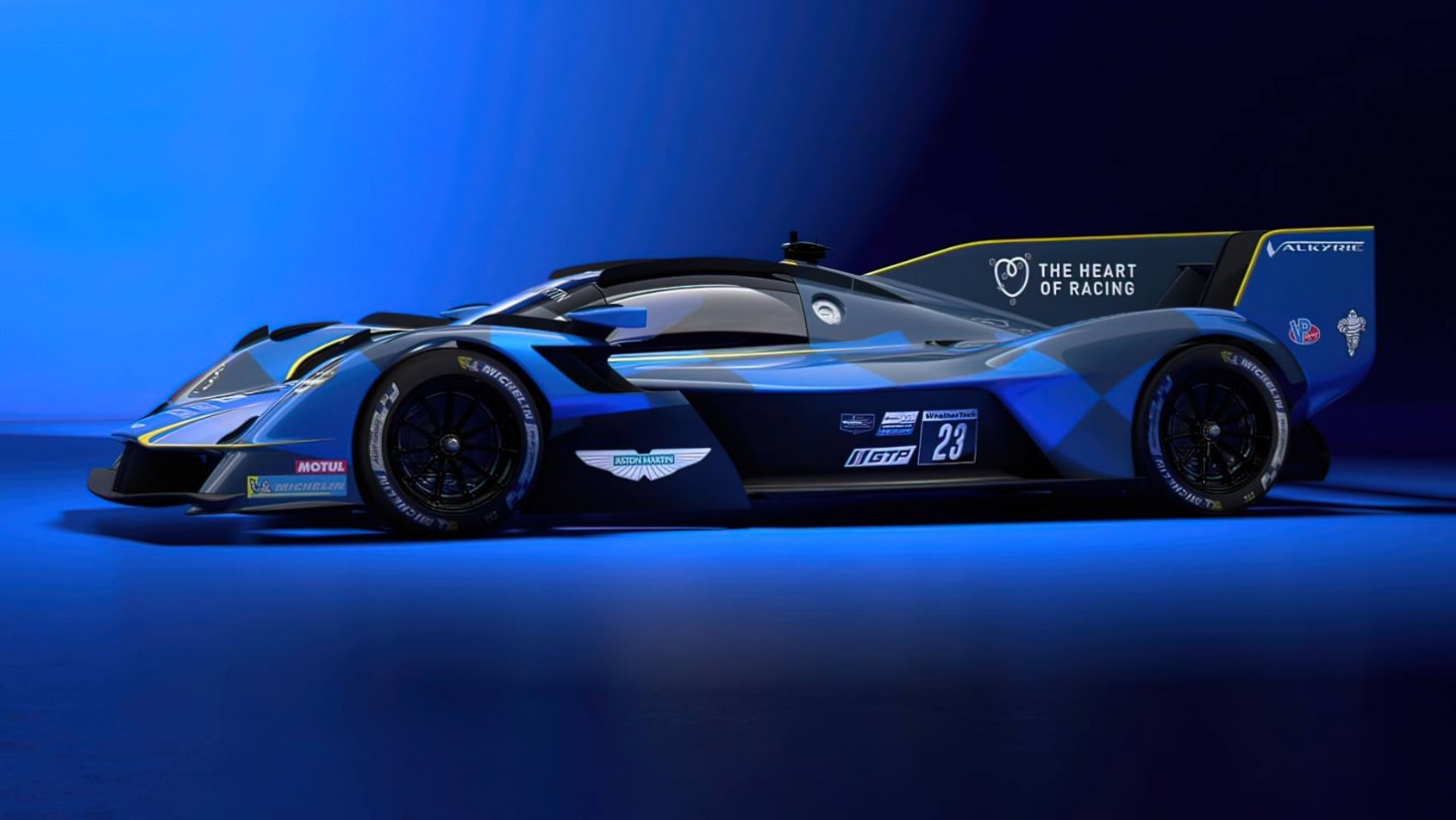 Aston Martin Valkyrie AMR-LMH profil