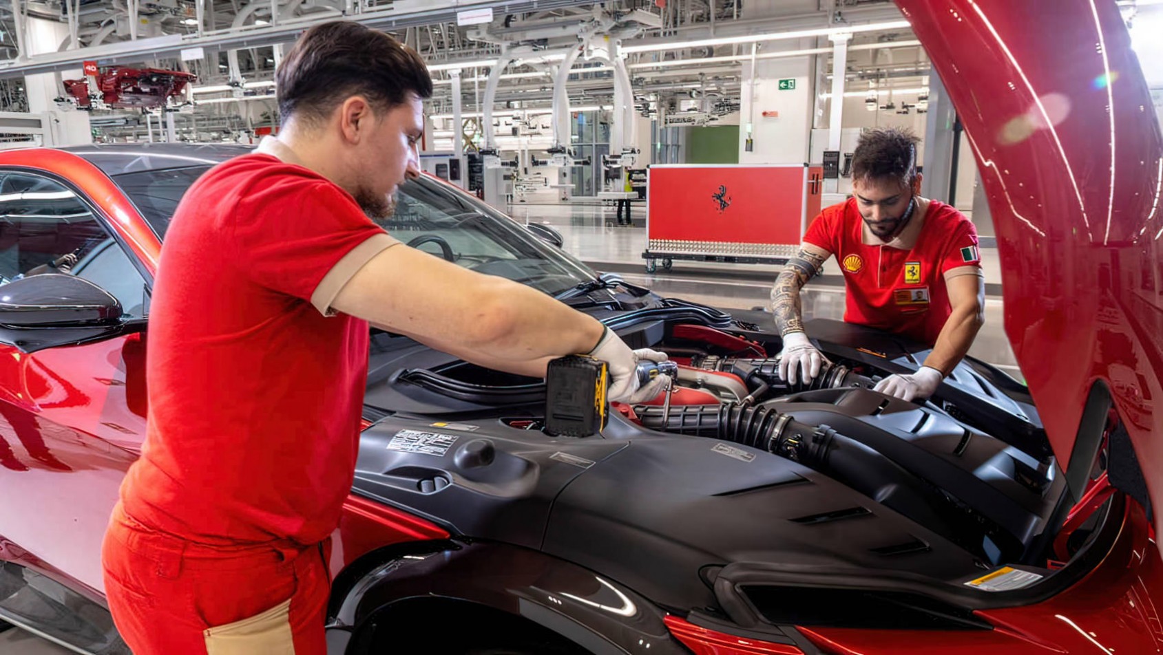 Ferrari e-building maranello