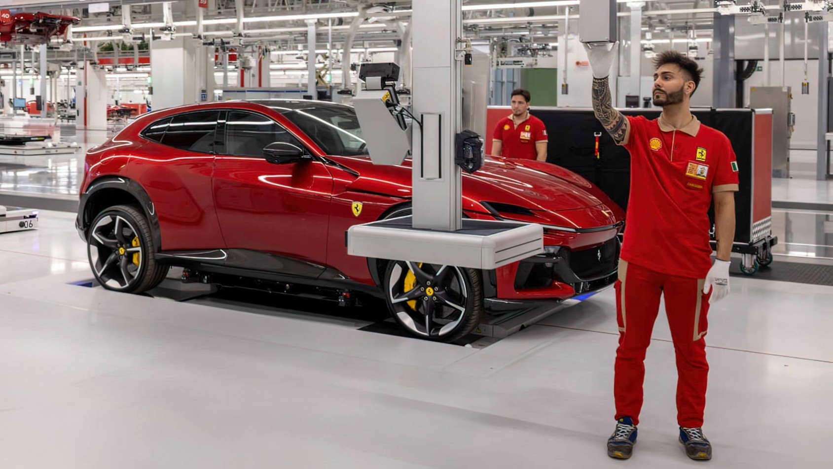 Ferrari e-building zakład