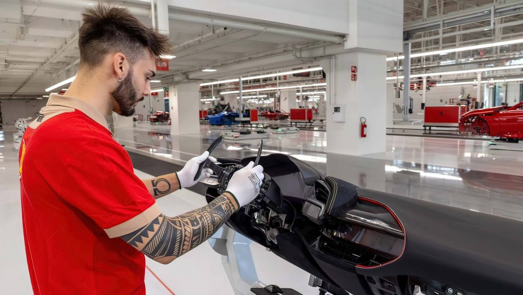 Ferrari e-building technologia