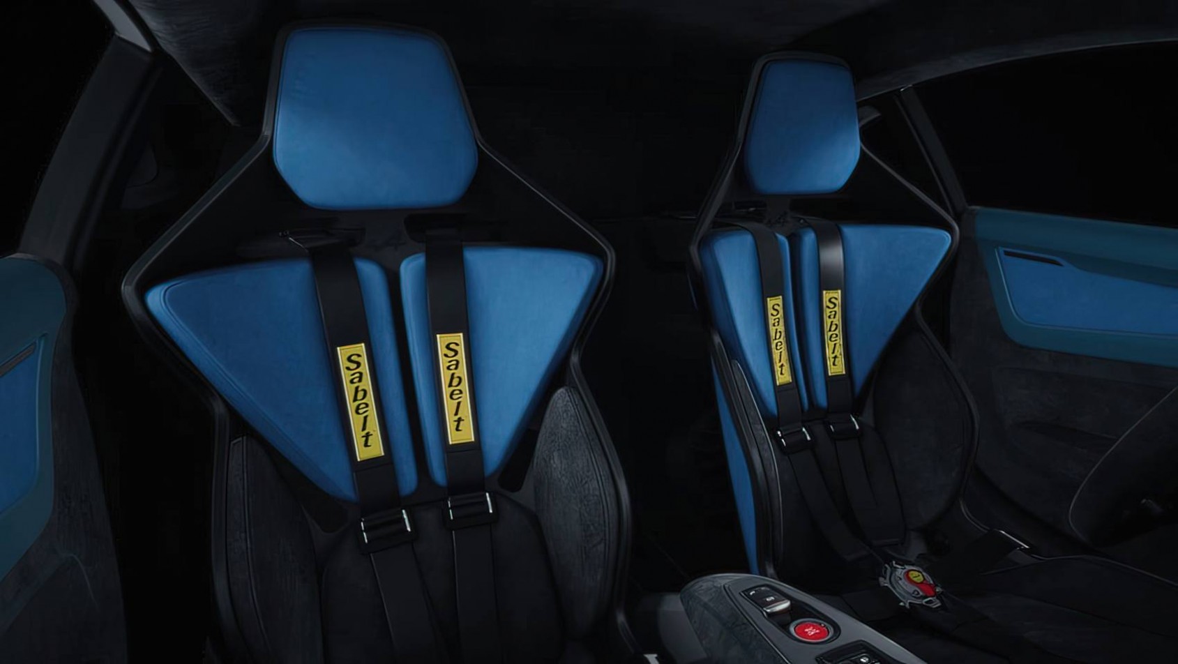 Alpine A110 Alpine A110R Ultime Nurburgring wnętrze