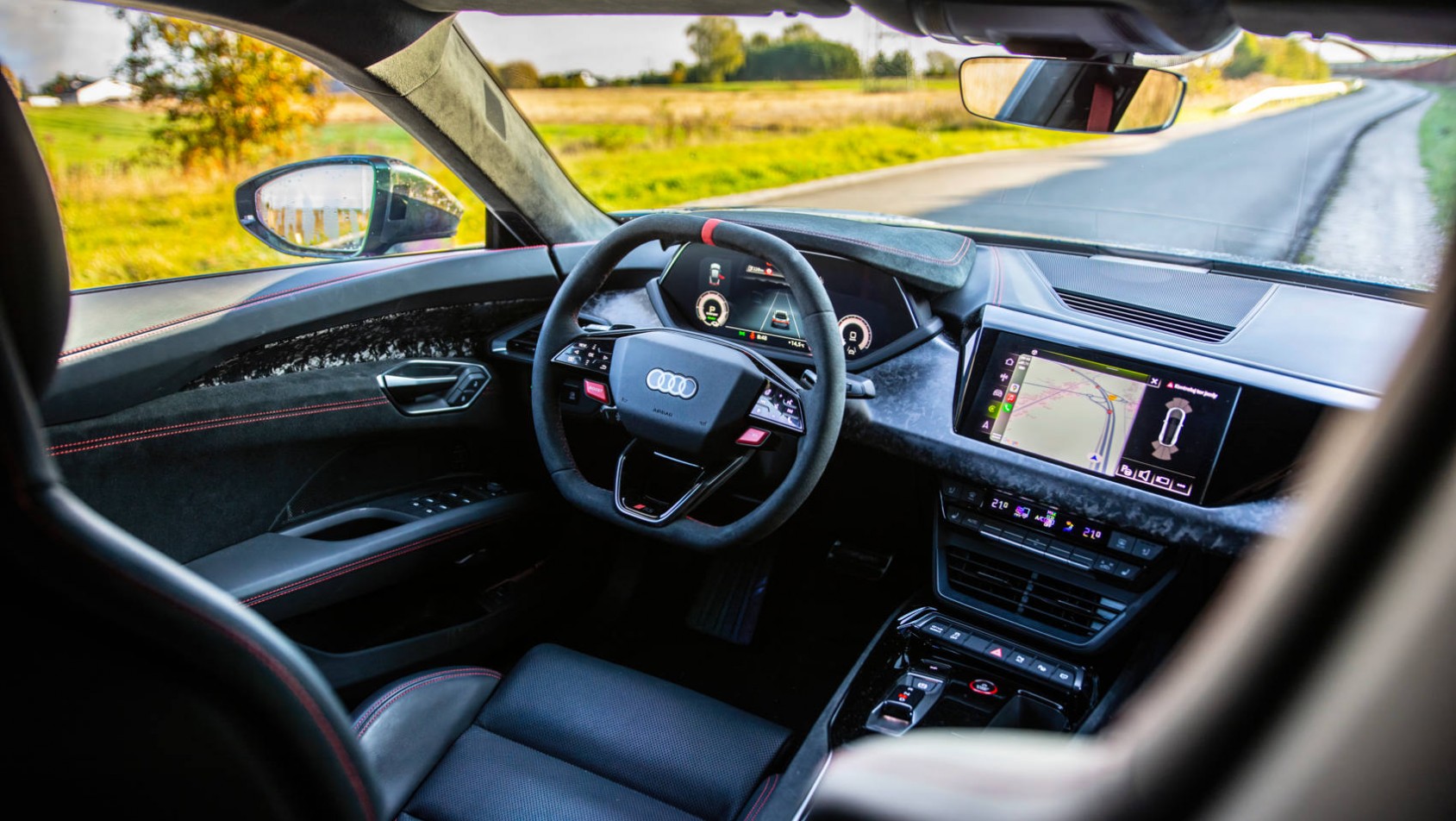 Audi RS e-tron GT Audi RS e-tron GT performance wnętrze
