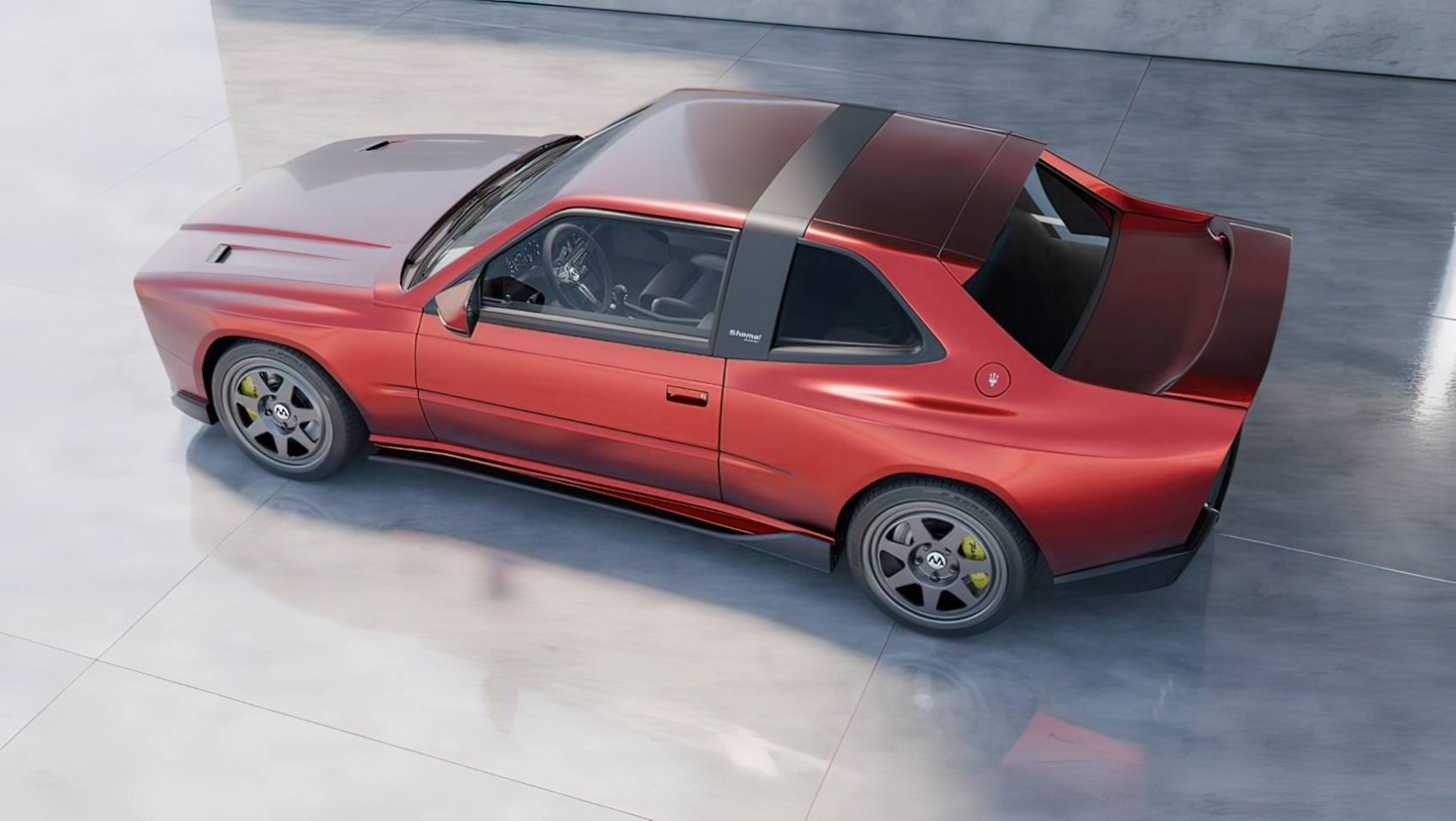 Maserati Shamal MA-01 restomod design