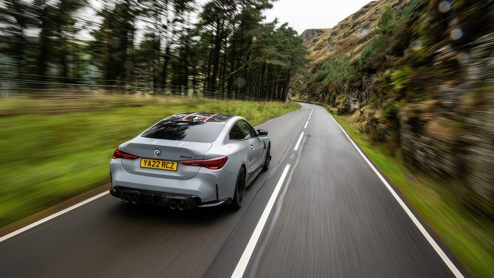 BMW M4 CSL design tył