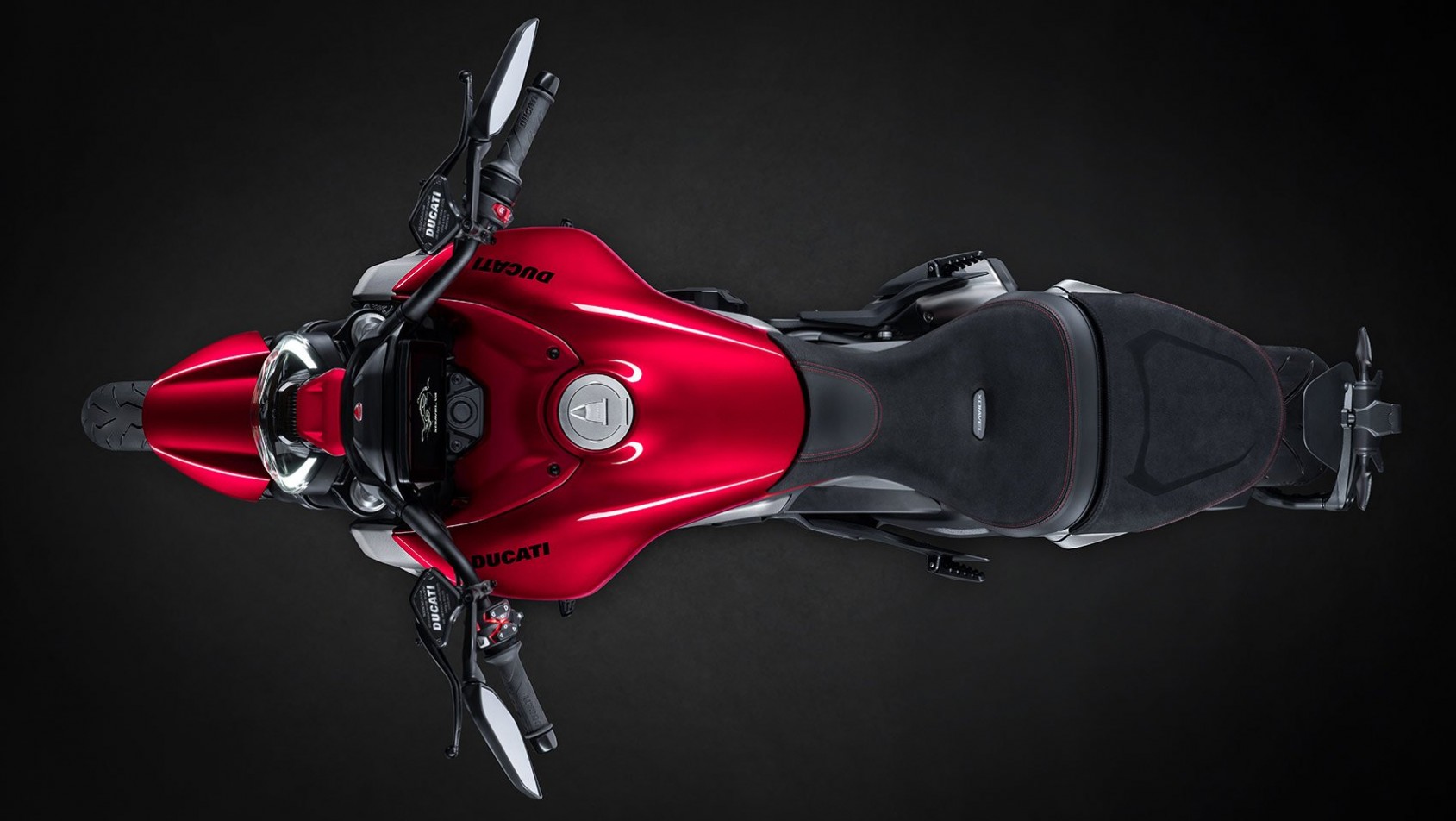 Nowy Ducati XDiavel V4 - widok z góry