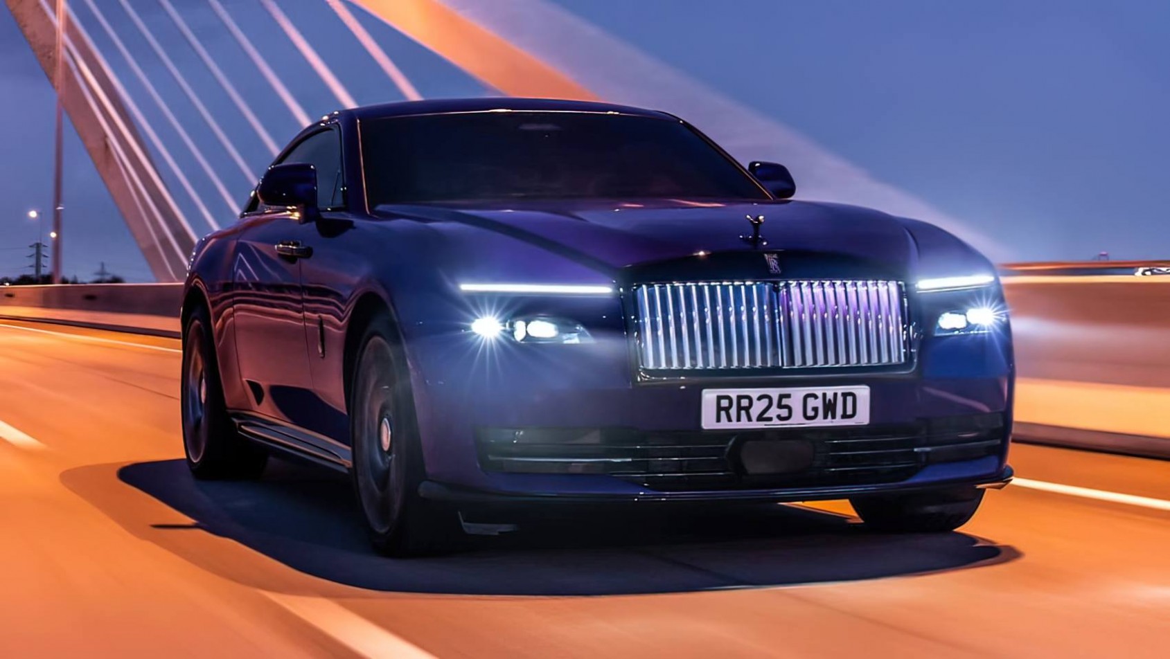 Rolls-Royce Spectre Black Badge przód design