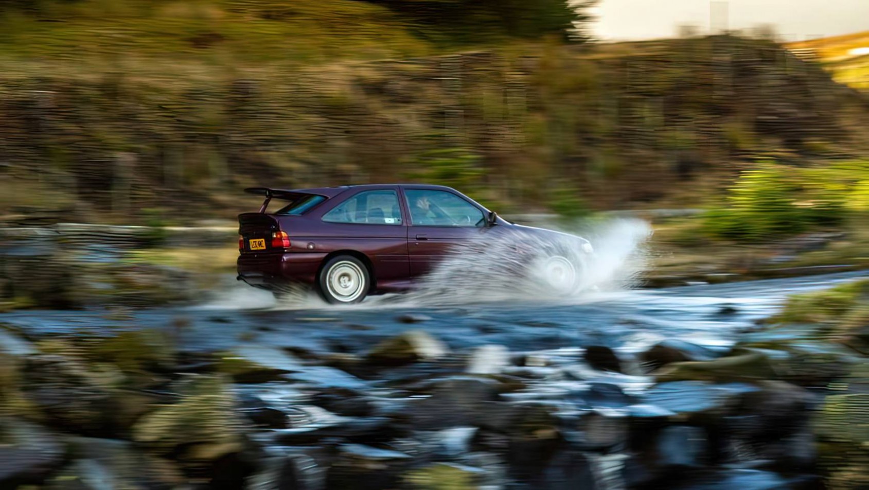 Ford Escort RS Cosworth jazda