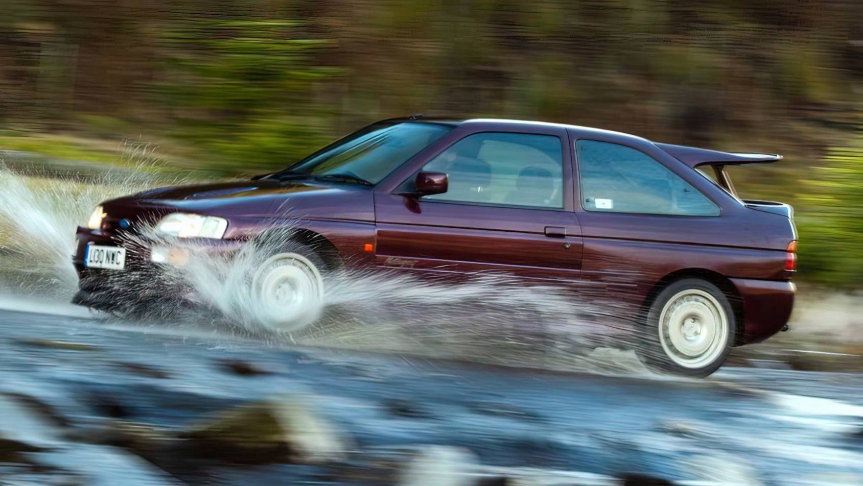 Ford Escort RS Cosworth prowadzenie