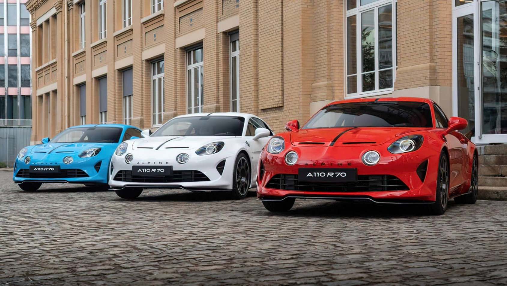 Alpine A110 2025 Alpine A110 tricolour edition