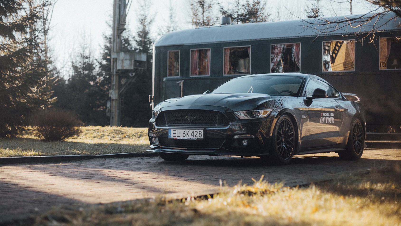 Białowieża Towarowa i wagony mieszkalne