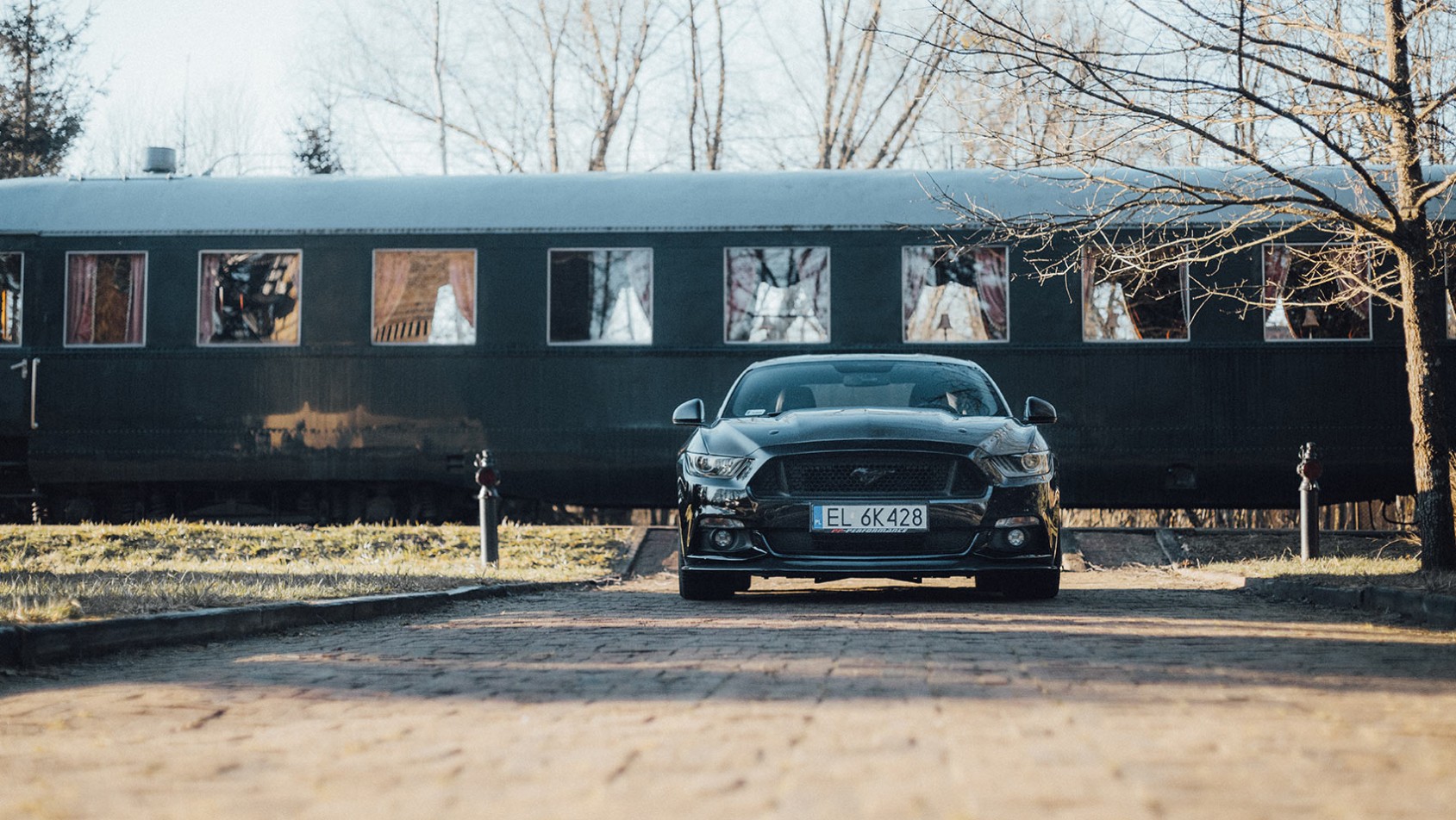 Białowieża Towarowa i wagony hotelowe