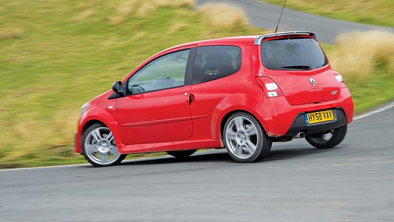 Renault Twingo RS 133 poślizgi