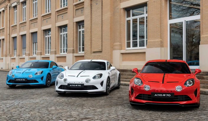 2025 Alpine A110 gama marki