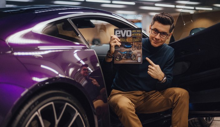 Michał Sztorc z nową okładką EVO Magazine