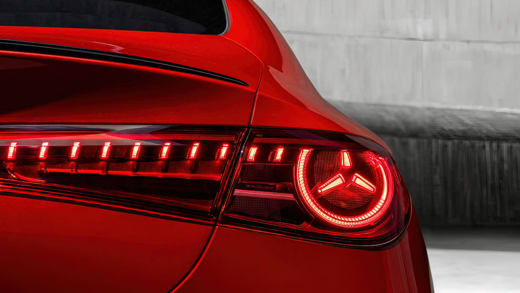 Mercedes-Benz CLA 2025 detal lamp