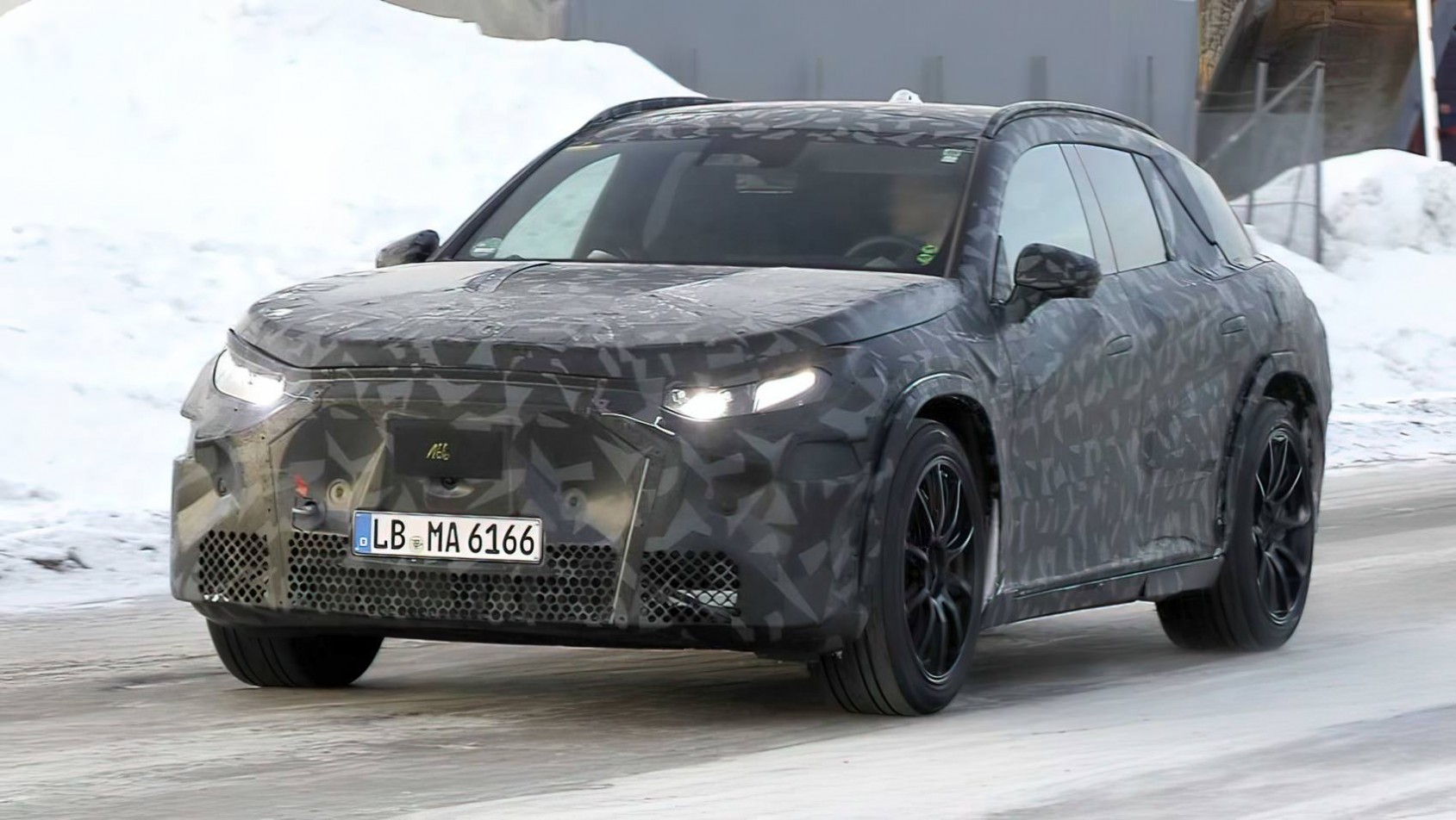Mercedes-AMG SUV kamuflaż