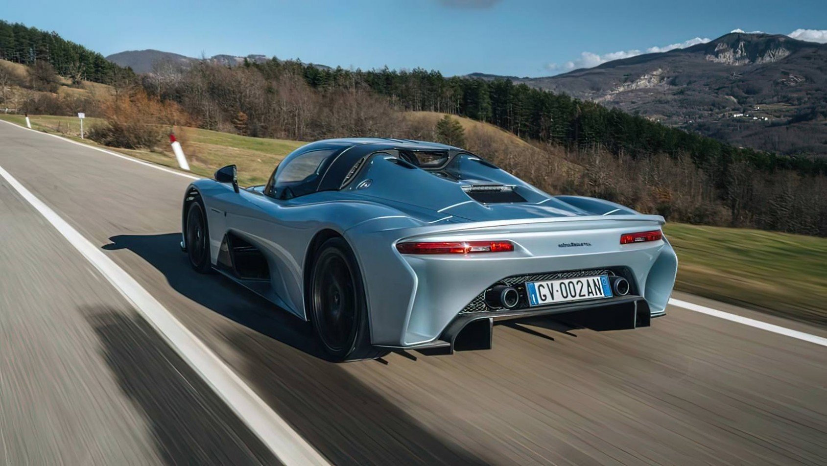 2025 Dallara Stradale hardtop tył