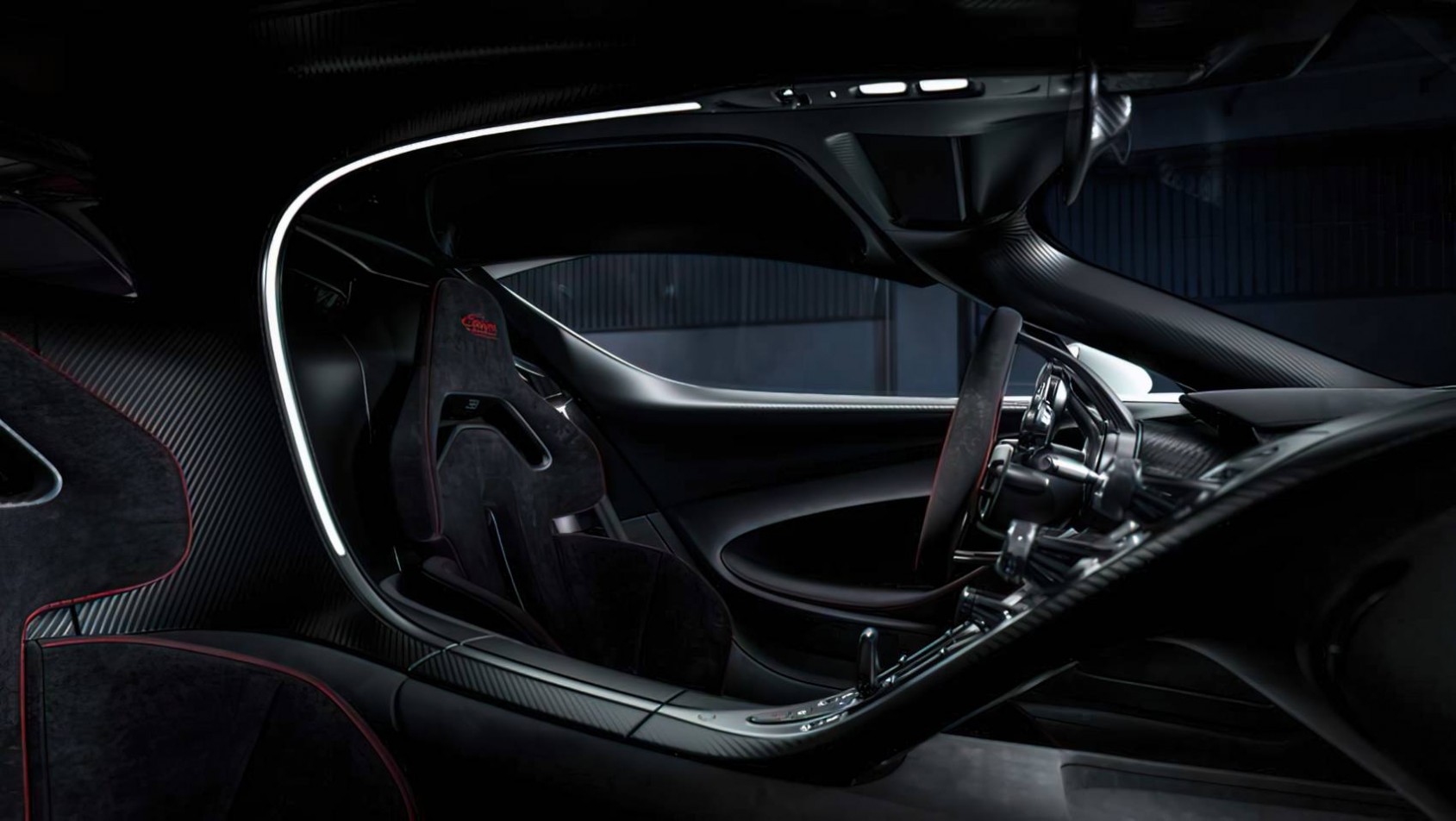 Bugatti Tourbillon Bugatti Tourbillon Équipe Pur Sang wnętrze
