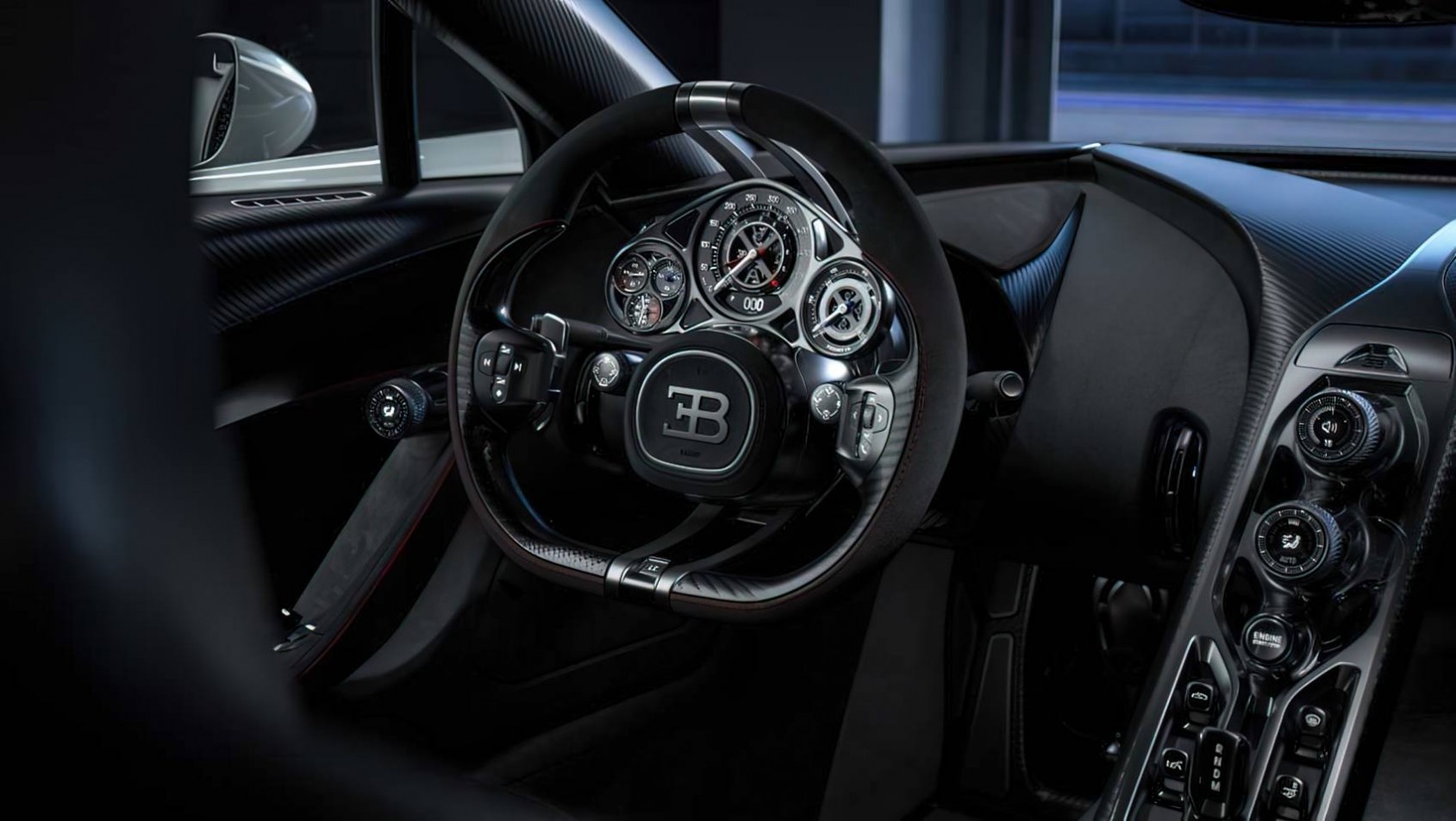 Bugatti Tourbillon Bugatti Tourbillon Équipe Pur Sang kokpit