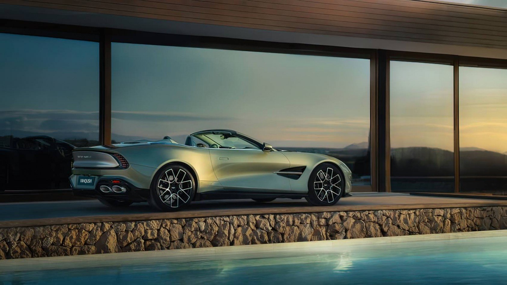 Aston Martin Vanquish Volante Aston Martin Vanquish Volante sylwetka