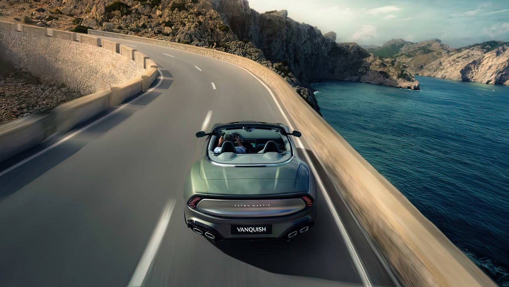 Aston Martin Vanquish Volante Aston Martin Vanquish Volante otwarty dach