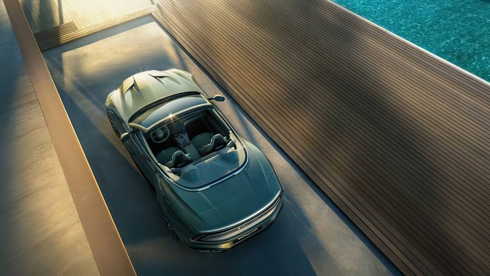 Aston Martin Vanquish Volante Aston Martin Vanquish Volante sylwetka