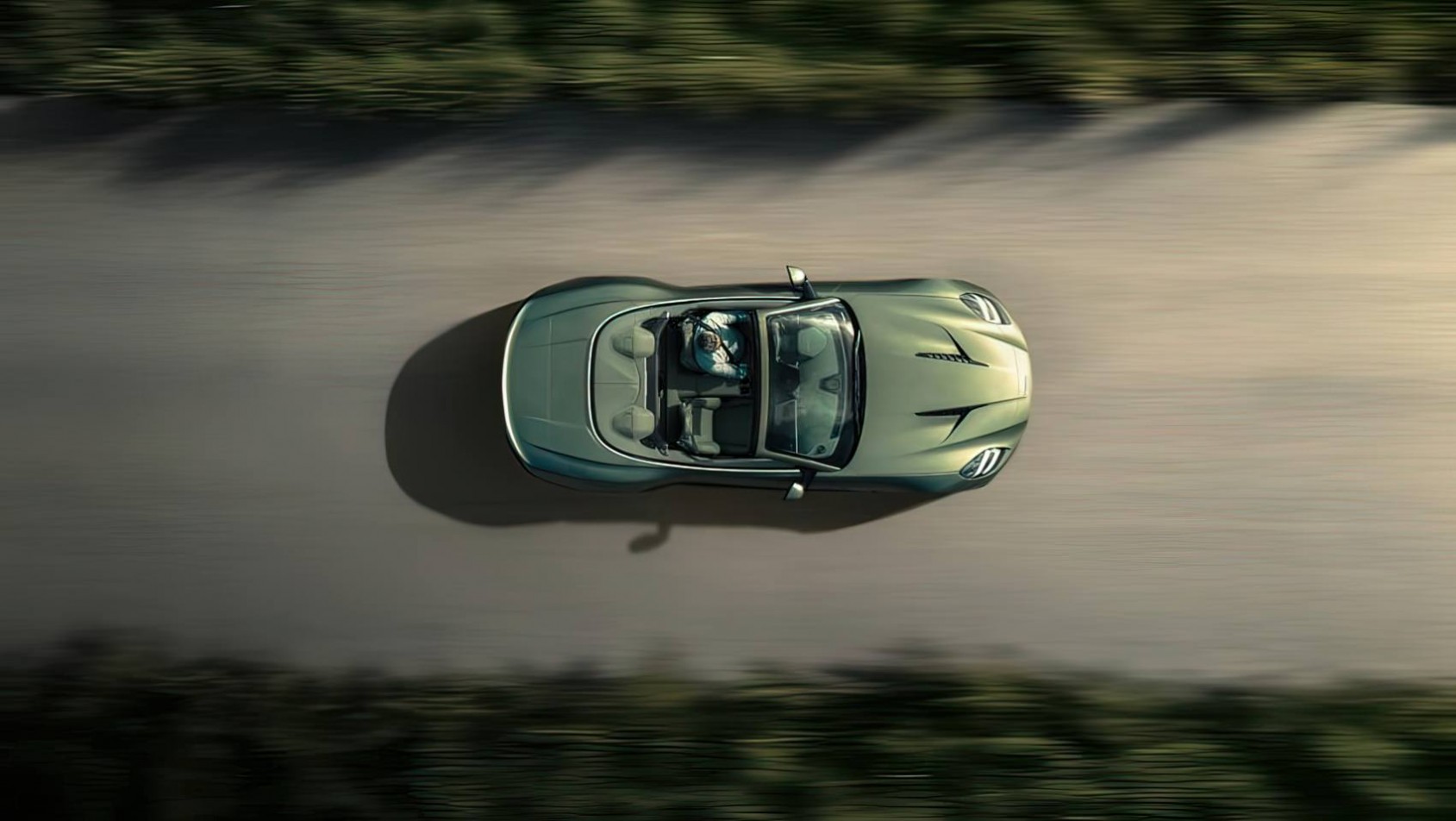 Aston Martin Vanquish Volante Aston Martin Vanquish Volante z góry