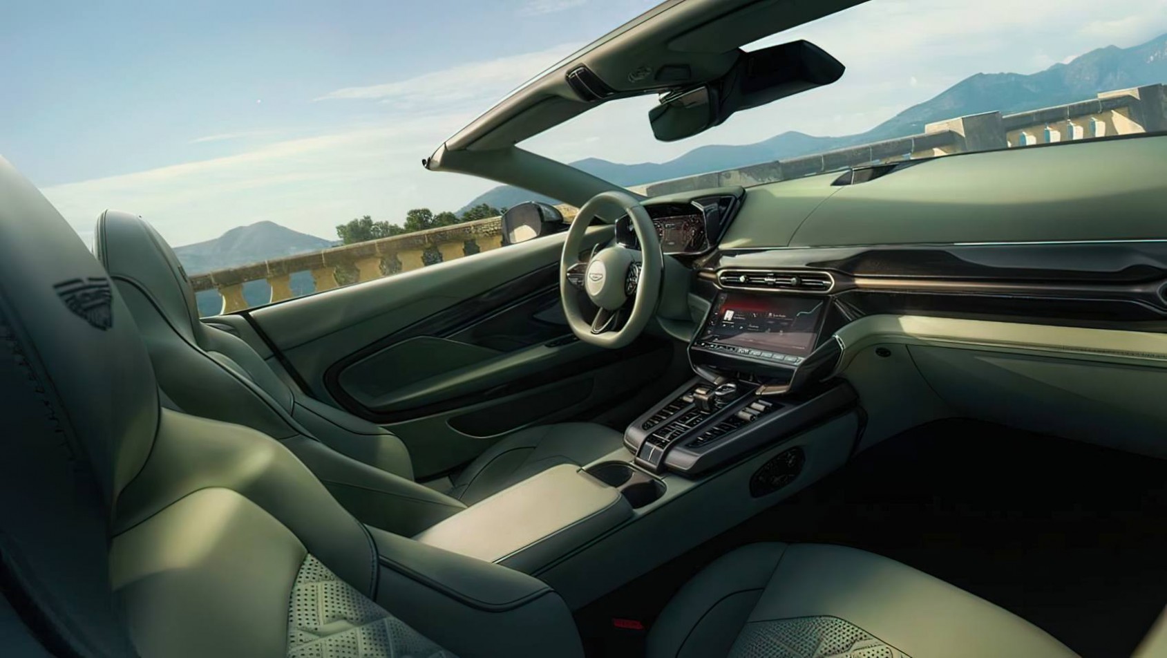 Aston Martin Vanquish Volante Aston Martin Vanquish Volante wnętrze