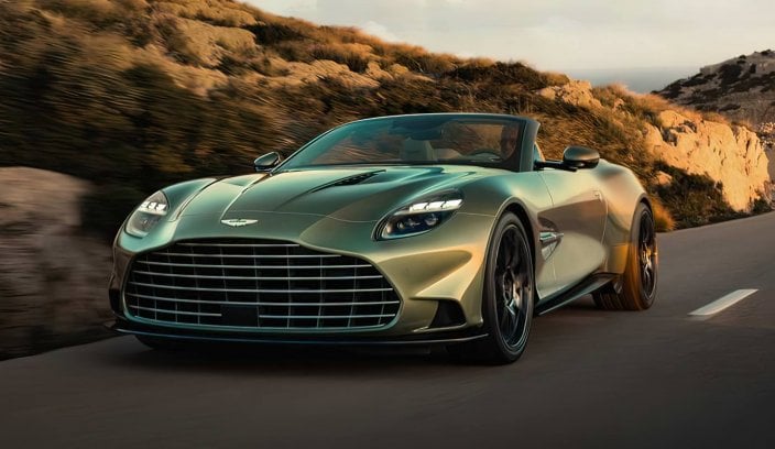 Aston Martin Vanquish Volante Aston Martin Vanquish Volante prezentacja