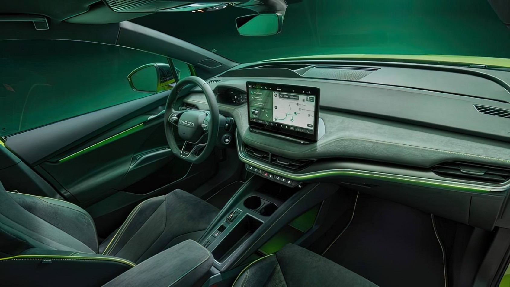 Skoda Elroq RS wnętrze