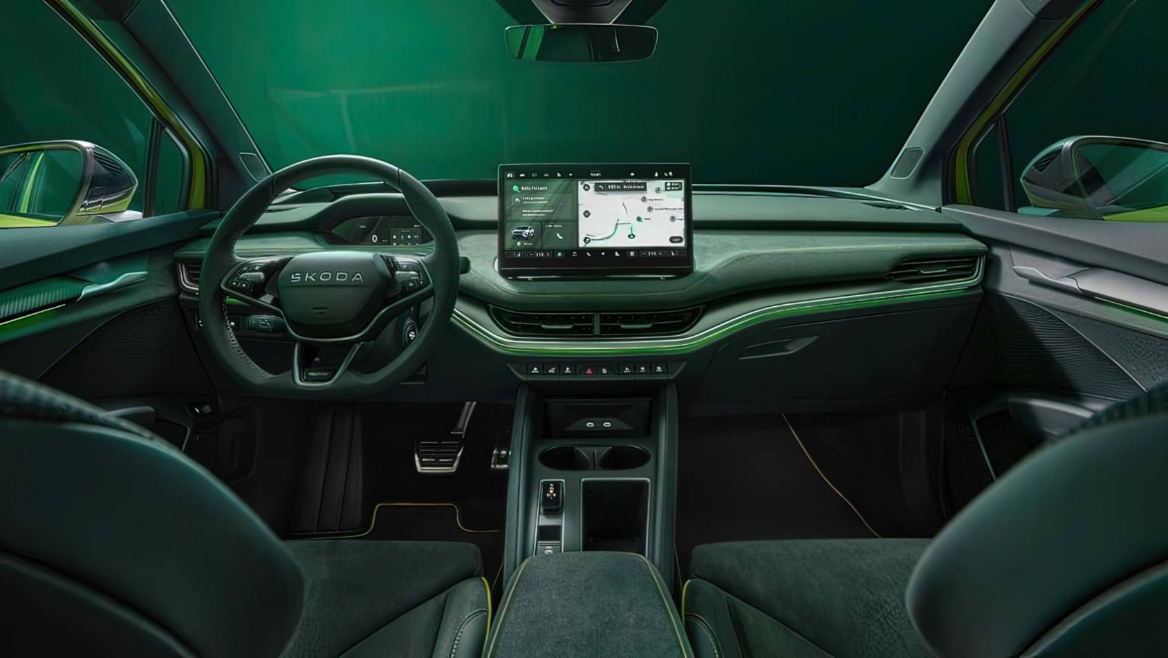 Skoda Elroq RS kokpit