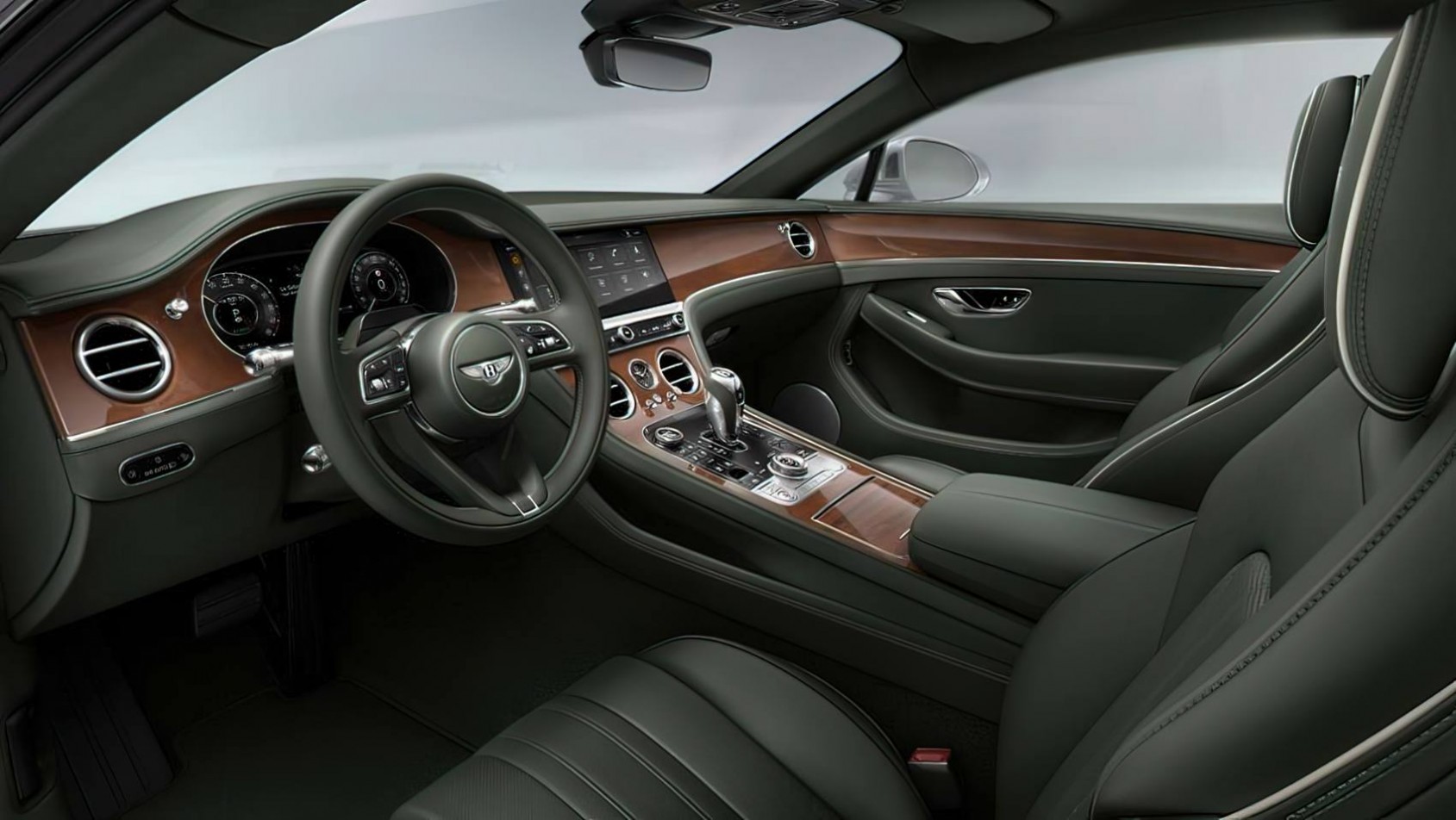 Bentley Continental GT kokpit