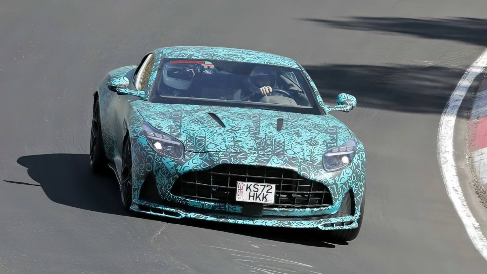 2026 Aston Martin DB12 spyshot