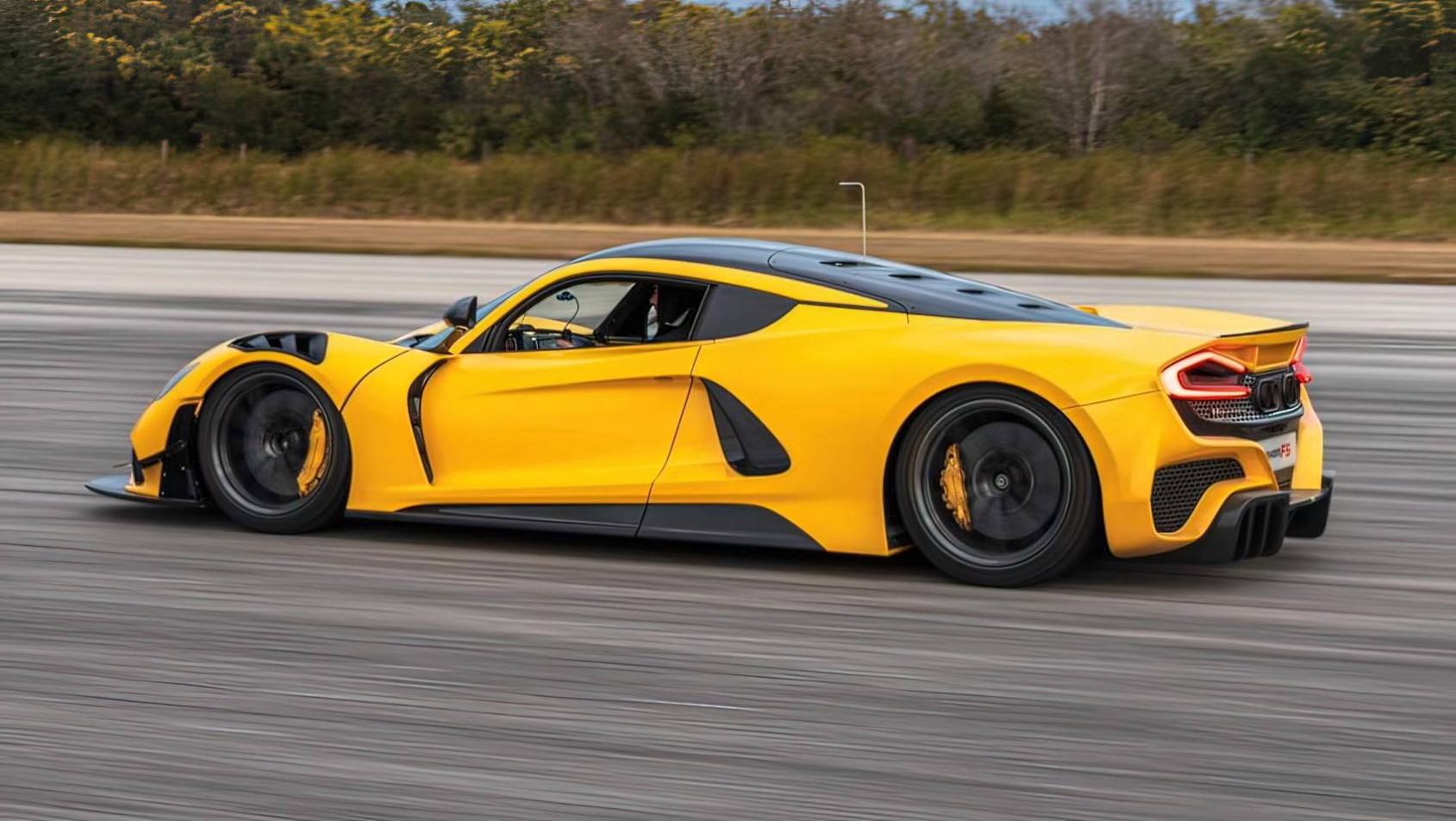 Hennessey Venom F5 Evolution design tył