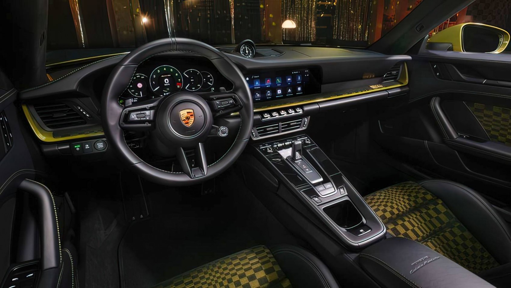 Porsche 911 Spirit 70 wnętrze